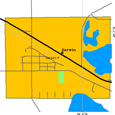 Darwin map