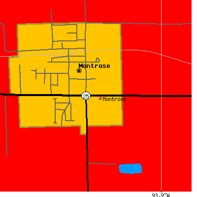 Montrose map
