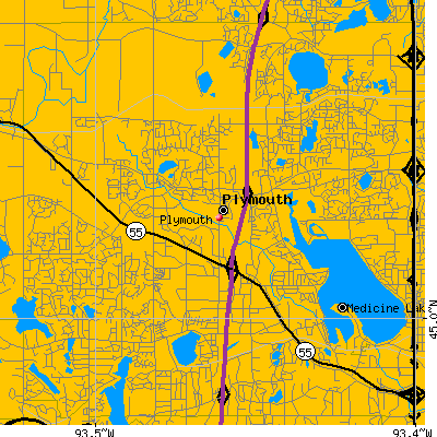 Plymouth map