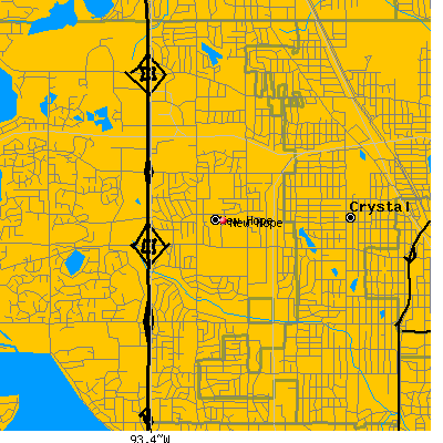 New Hope map