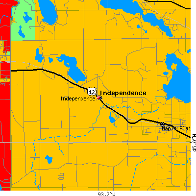 Independence map