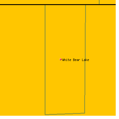 White Bear Lake map