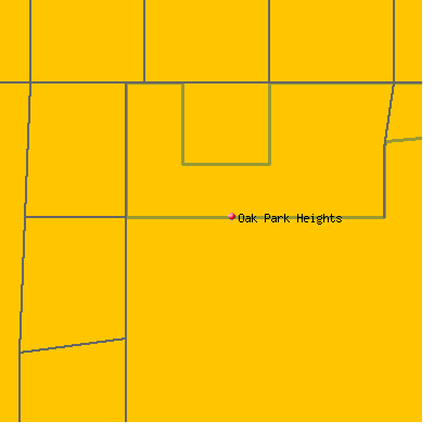 Oak Park Heights map