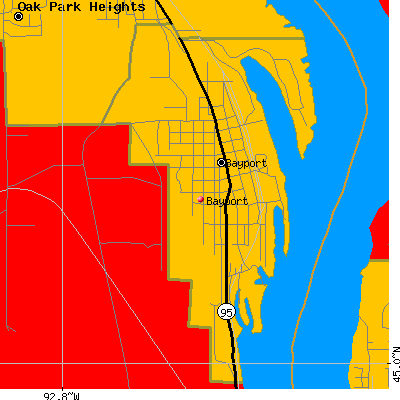 Bayport map