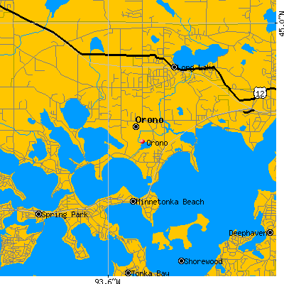 Orono map