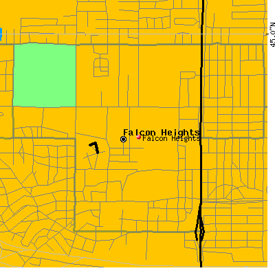 Falcon Heights map