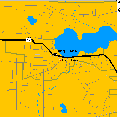 Long Lake map