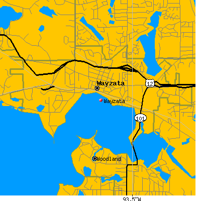 Wayzata map