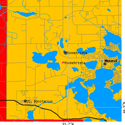 Minnetrista map