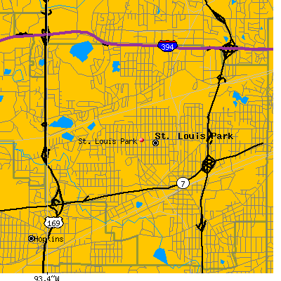 St. Louis Park map