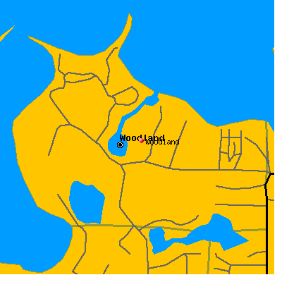 Woodland map