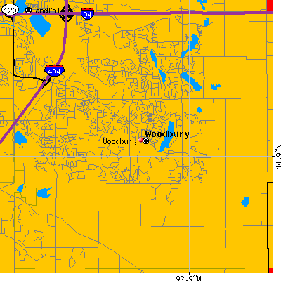 Woodbury map