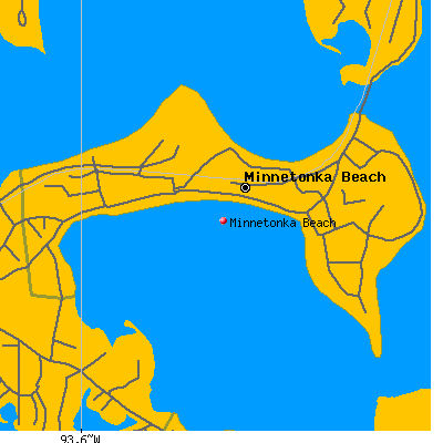 Minnetonka Beach map