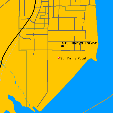 St. Marys Point map