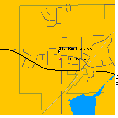 St. Bonifacius map