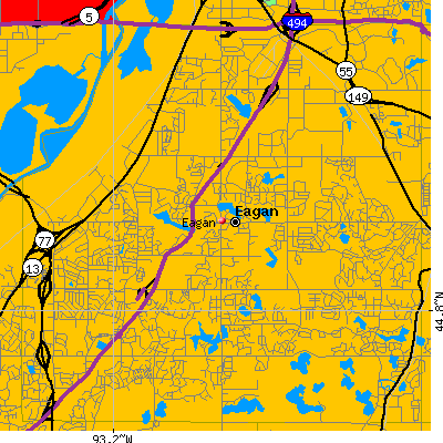 Eagan map