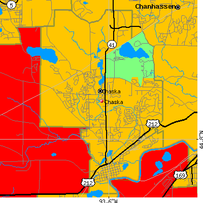 Chaska map