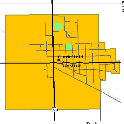 Clarkfield map