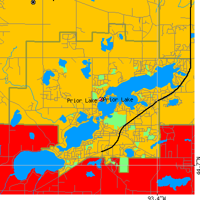 Prior Lake map