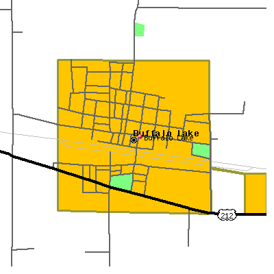 Buffalo Lake map