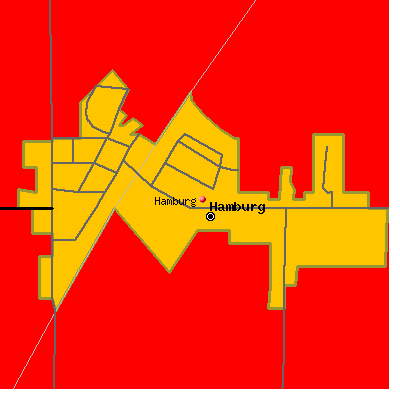 Hamburg map
