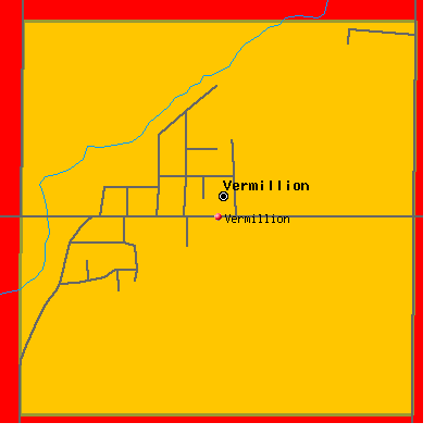Vermillion map