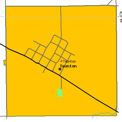 Taunton map