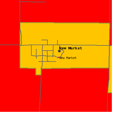 New Market map