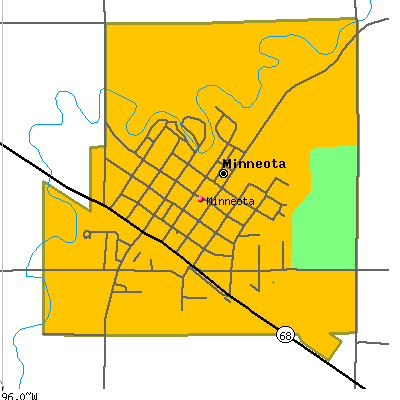 Minneota map