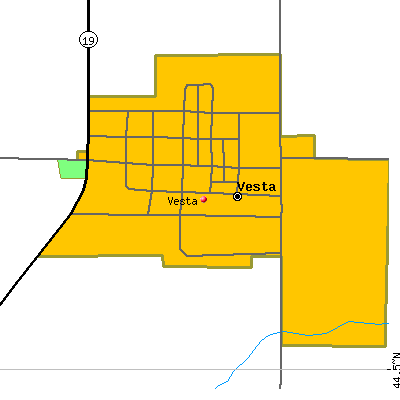 Vesta map