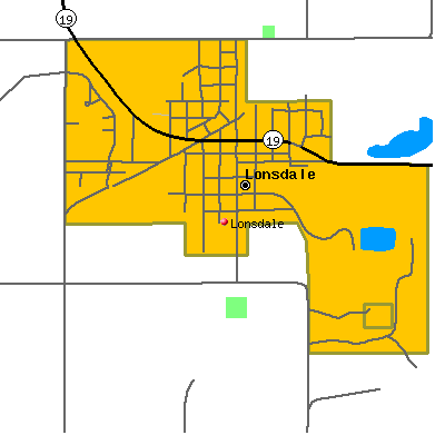 Lonsdale map