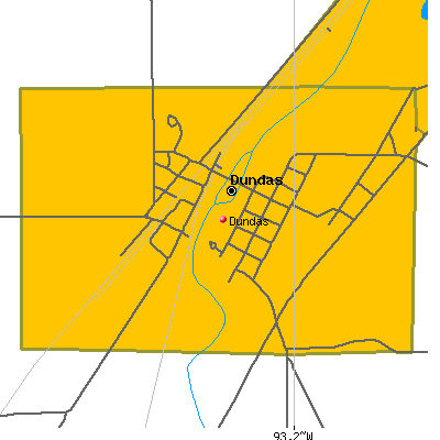 Dundas map