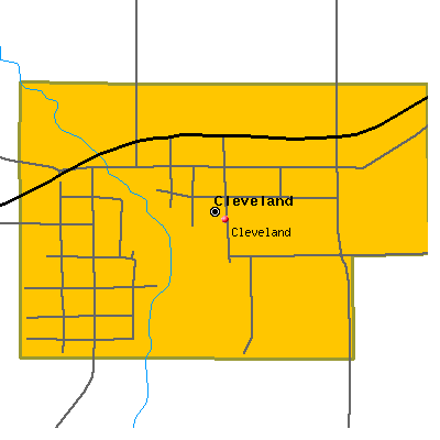 Cleveland map