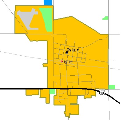 Tyler map