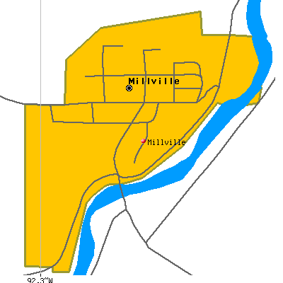Millville map