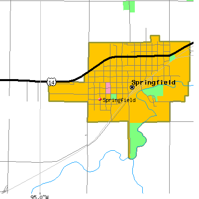 Springfield map