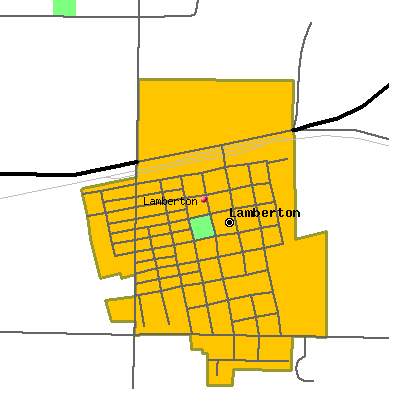 Lamberton map