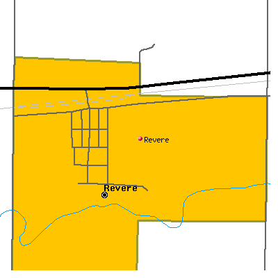 Revere map