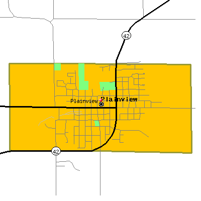 Plainview map