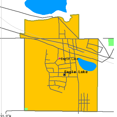 Eagle Lake map