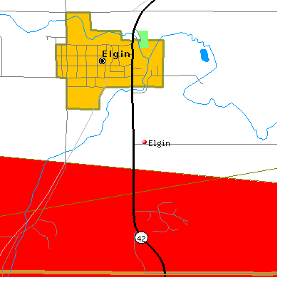 Elgin map