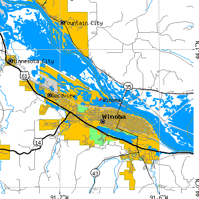 Winona map