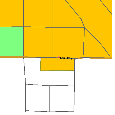 Comfrey map