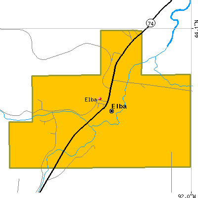 Elba map