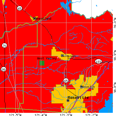 West Valley map