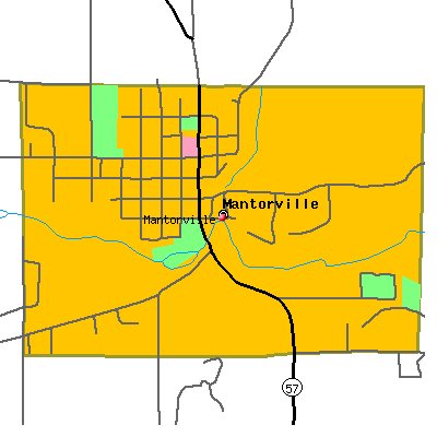Mantorville map
