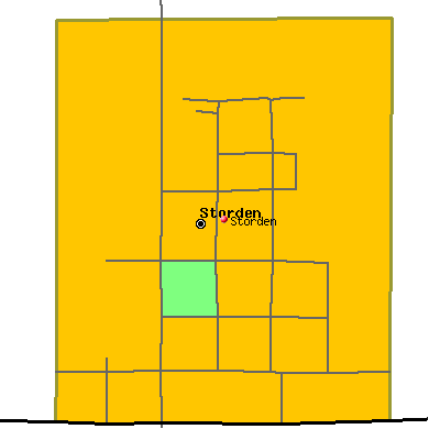 Storden map