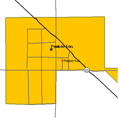 Pemberton map