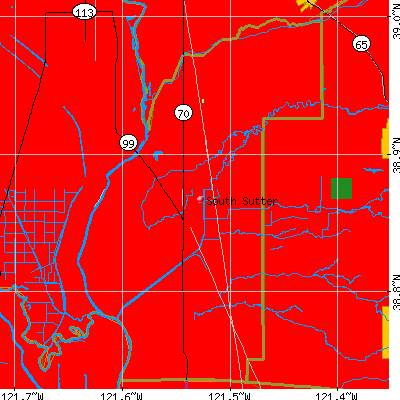 South Sutter map