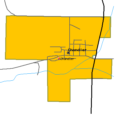 Chandler map